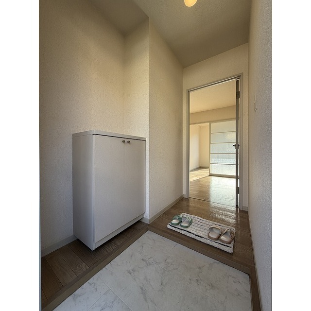 玄関　玄関スペースでプライベート空間守ります♪