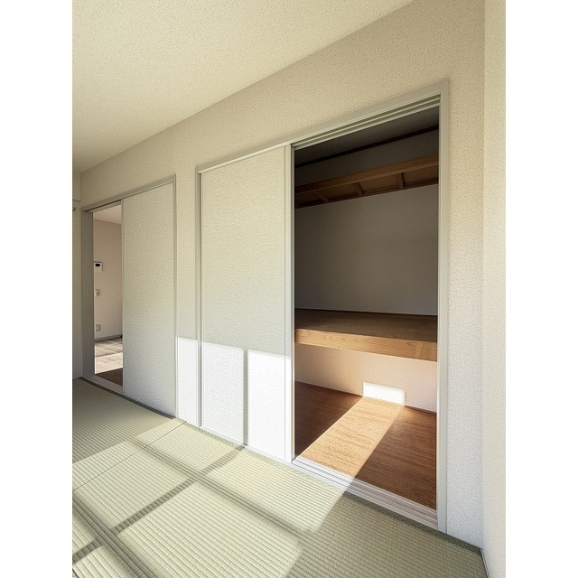 収納　和室の押入れです♪