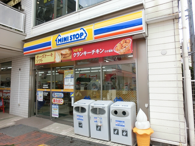コンビニ　ミニストップ藤沢善行駅前店（コンビニ）まで150m
