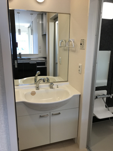 洗面設備　チェリーハウスIIB棟101洗面台