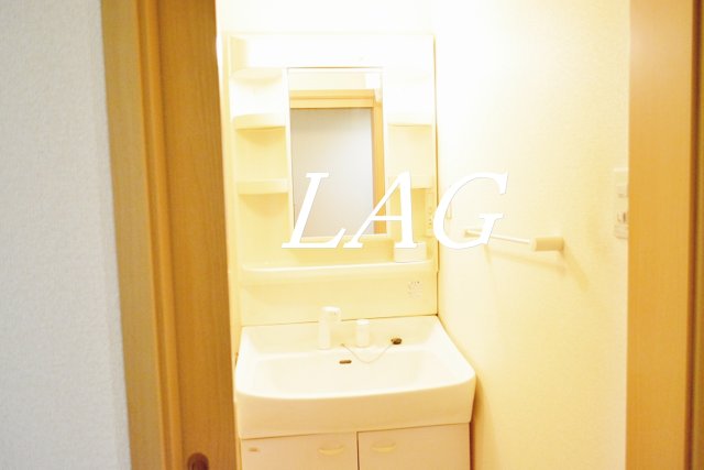 洗面設備　洗面台です。