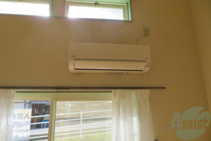 その他設備　エアコンがついておりまして、すぐ使えるのも嬉しいですね。