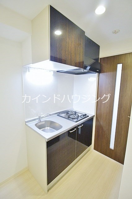 キッチン　2口ガスシステムキッチン