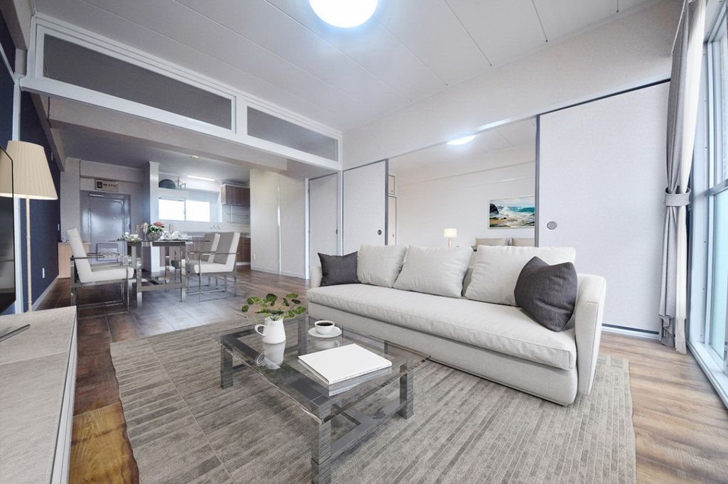 居室・リビング　バーチャルステージング