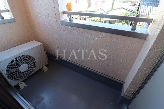 バルコニー　同物件別部屋です。