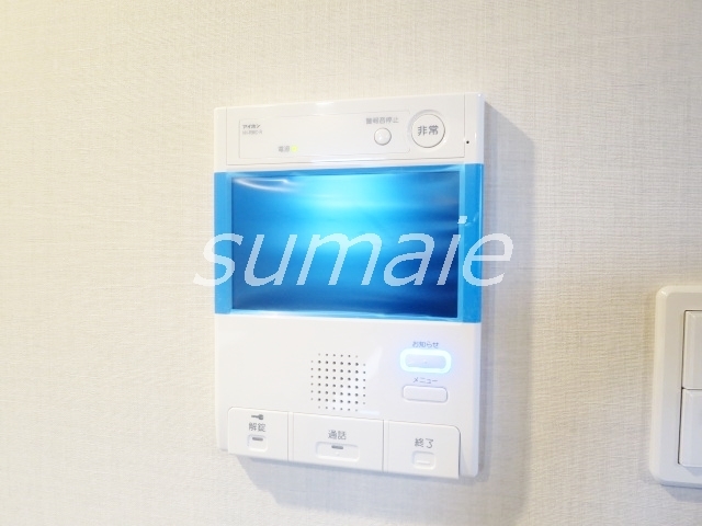 セキュリティ　モニター付きインターホンです♪