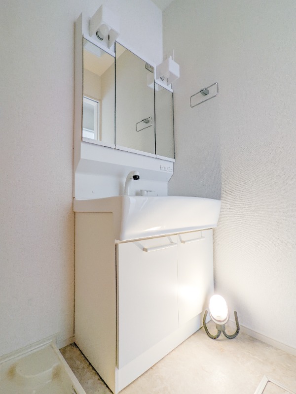 洗面設備　図面と現状に相違がある場合には現状を優先