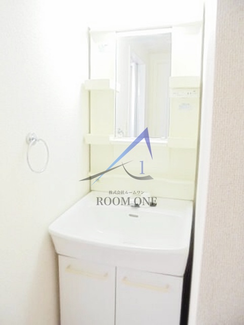 洗面設備　洗面台です。