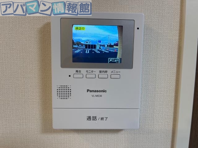 セキュリティ　カメラ付きモニターフォン（イメージ）