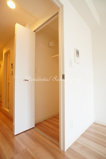 収納　お荷物の多い方でも安心のクローゼット付き♪