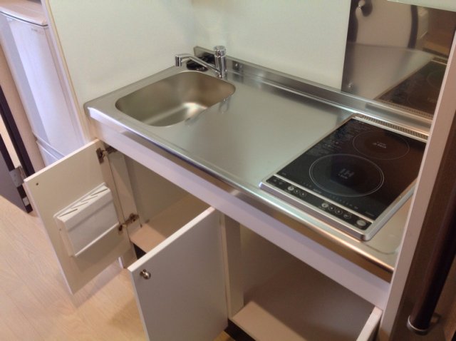 キッチン　部屋によって間取りが異なります