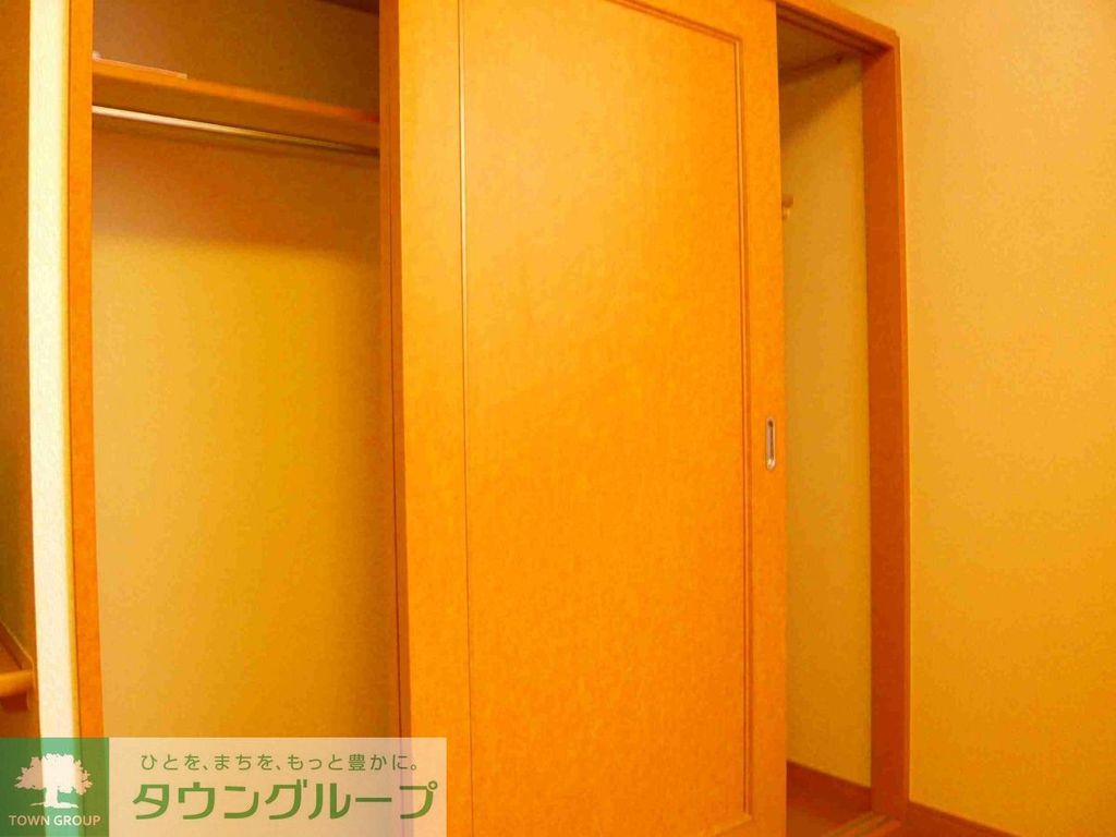 収納　大容量クローゼット完備です。