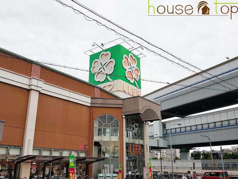 スーパー　ライフ武庫川店（スーパー）まで1244m