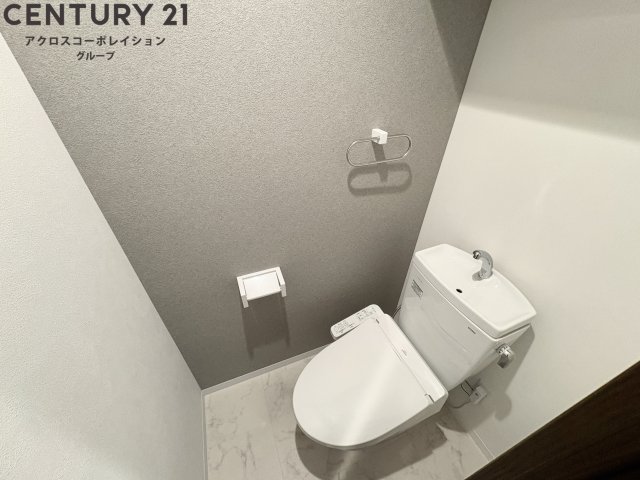 トイレ　ゆったり落ち着けるトイレです