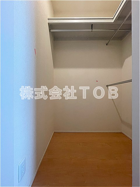収納　洋室6帖　ウォークインクローゼット※クリーニング中の撮影※