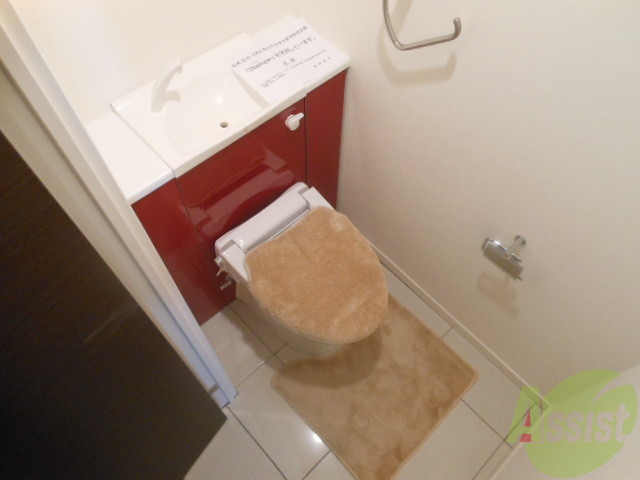 トイレ　快適に使用できる、清潔感にこだわったトイレです。