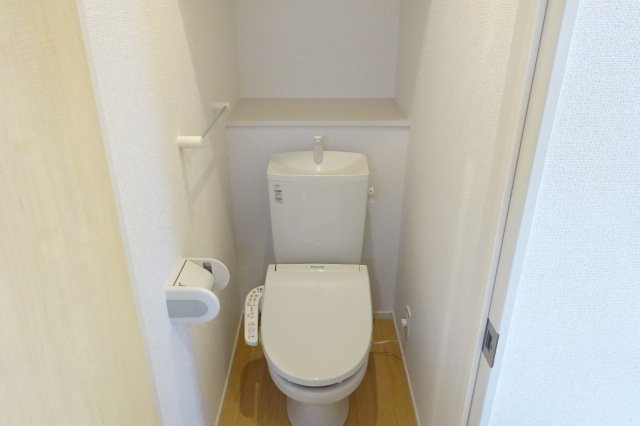 トイレ　ゆったりとした空間のトイレです