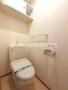 トイレ　暖房便座付きのトイレです＊