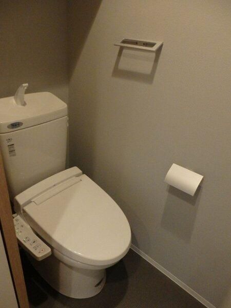 トイレ　ゆったりとした空間のトイレです