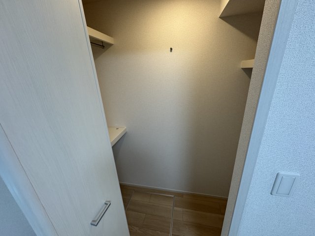 収納　ウォークインクローゼット（同型タイプ）