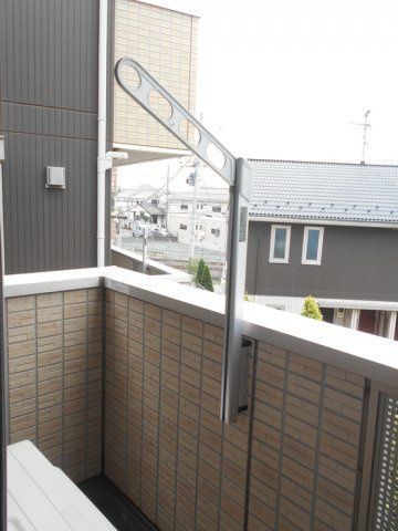バルコニー　別のお部屋の写真です