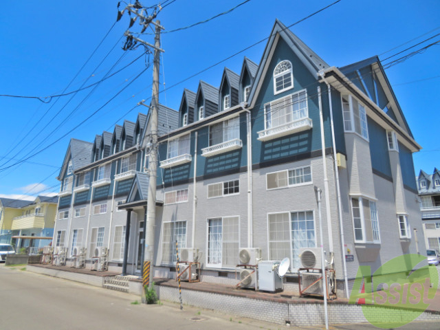 建物外観　仙台市若林区蒲町東「ホワイトキャッスル蒲町ビレジＢ棟」