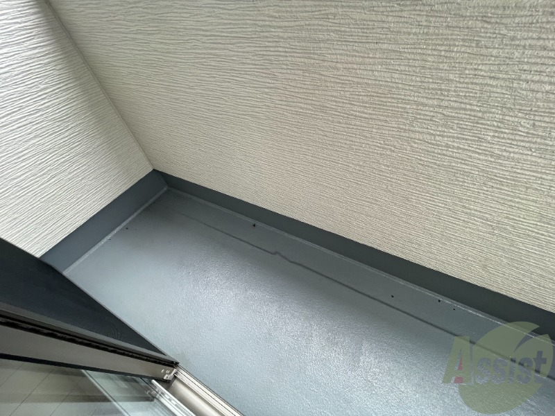 バルコニー　バルコニー。洗濯物がはかどりそうな広さがありますよ。