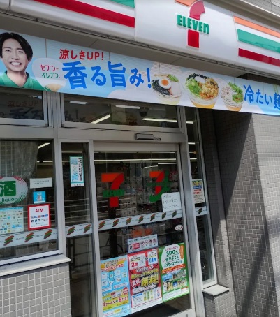 コンビニ　セブンイレブン江東毛利1丁目店（コンビニ）まで55m