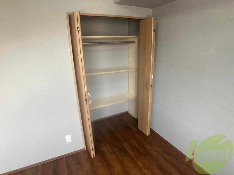収納　収納もバッチリあるのでお部屋が片付きますよ！