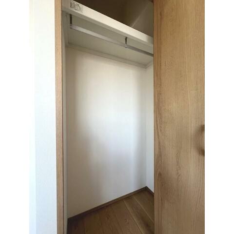 収納　クローゼットです