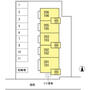 その他設備　区画図・お部屋は202号室です