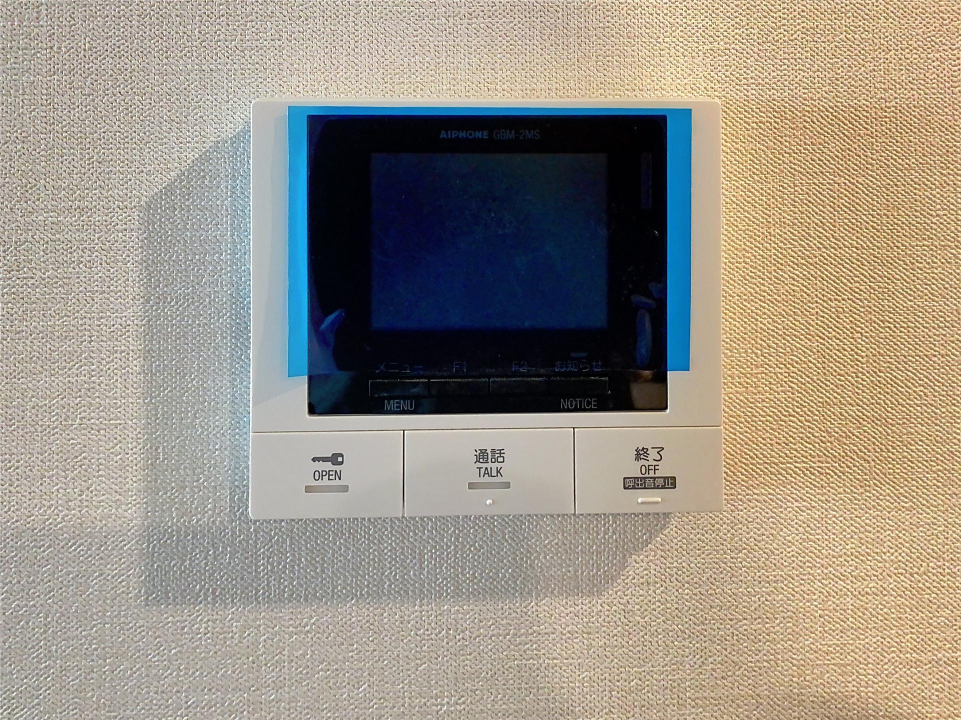 セキュリティ　ほかのお部屋の写真を使用しております。