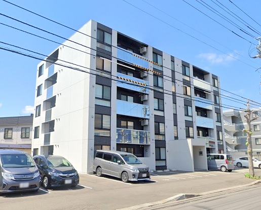 建物外観　給湯灯油・ネット無料採用の築浅デザイナーズマンション♪