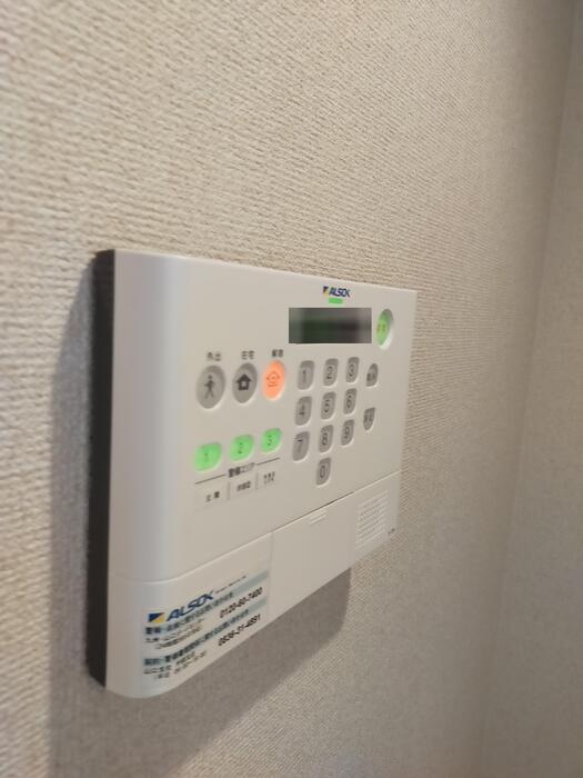 セキュリティ　ALSOKホームセキュリティ搭載
