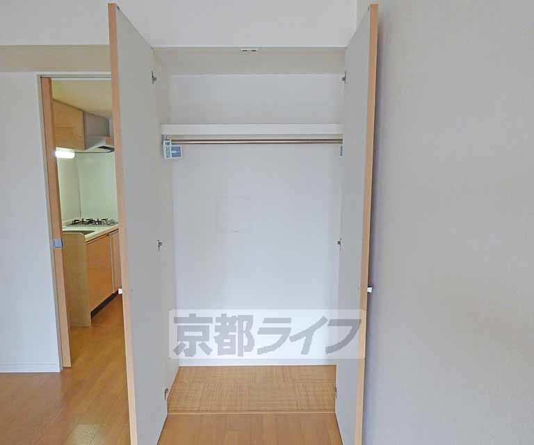 収納　広々とした収納です。