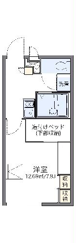 レオパレスポラリスの間取り写真