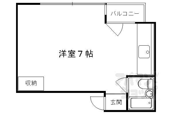 未麗 仁和寺の間取り写真