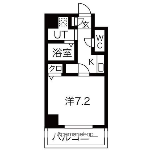 地下鉄桜通線 吹上駅 徒歩5分 7階建 築23年の間取り写真