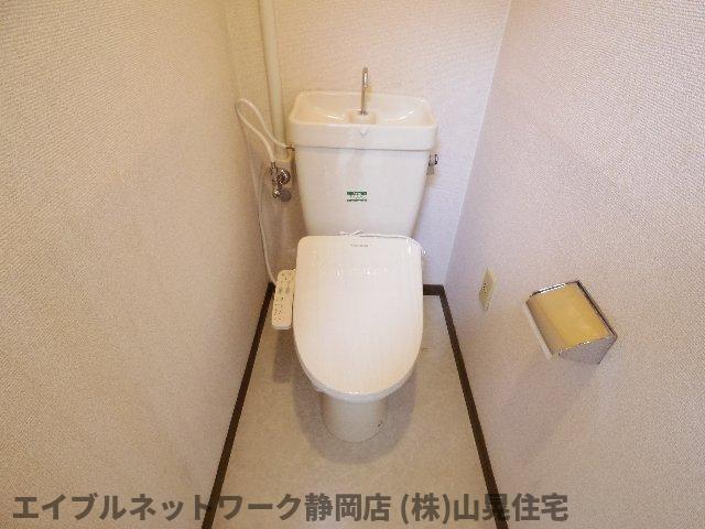 静岡鉄道静岡清水線 音羽町駅 徒歩12分 2階建 築43年のトイレ写真