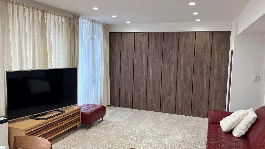 シティタワー北堀江の居間写真