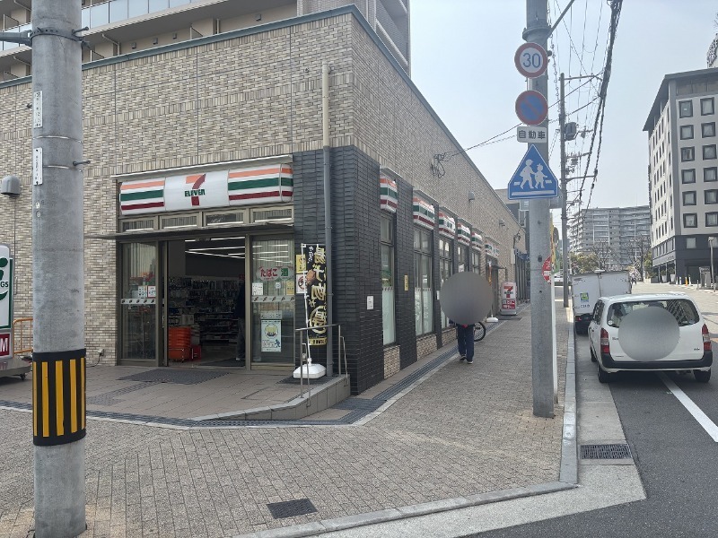 コンビニ　セブンイレブン桜ノ宮駅前店（コンビニ）まで169m