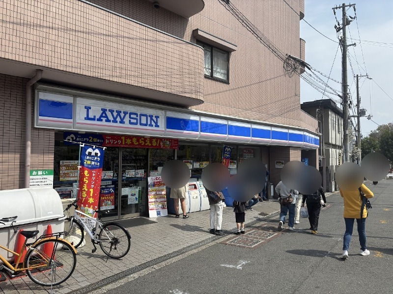 コンビニ　ローソンJR桜ノ宮駅前店（コンビニ）まで302m