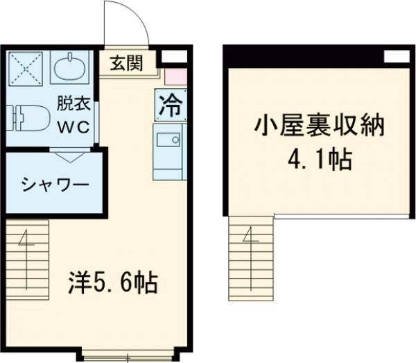ハーモニーテラス宇喜田町IIの間取り写真