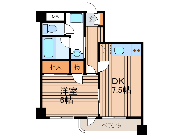 ア-ル.エム.ビルの間取り写真