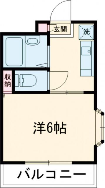 アブニール大森の間取り写真