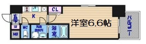 エスリード阿波座レジデンスの間取り写真
