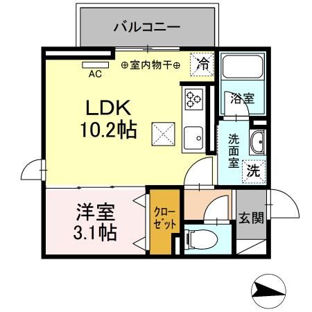 パーパスの間取り写真