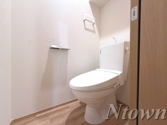 トイレ　ゆったりとした空間のトイレです