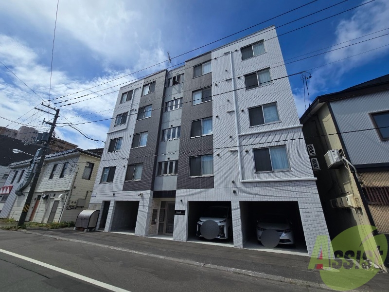 建物外観　札幌市中央区北二条東「エターナリー」