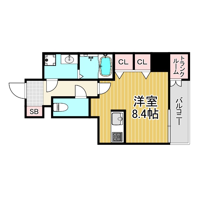 ブランTAT西宮江上町の間取り写真